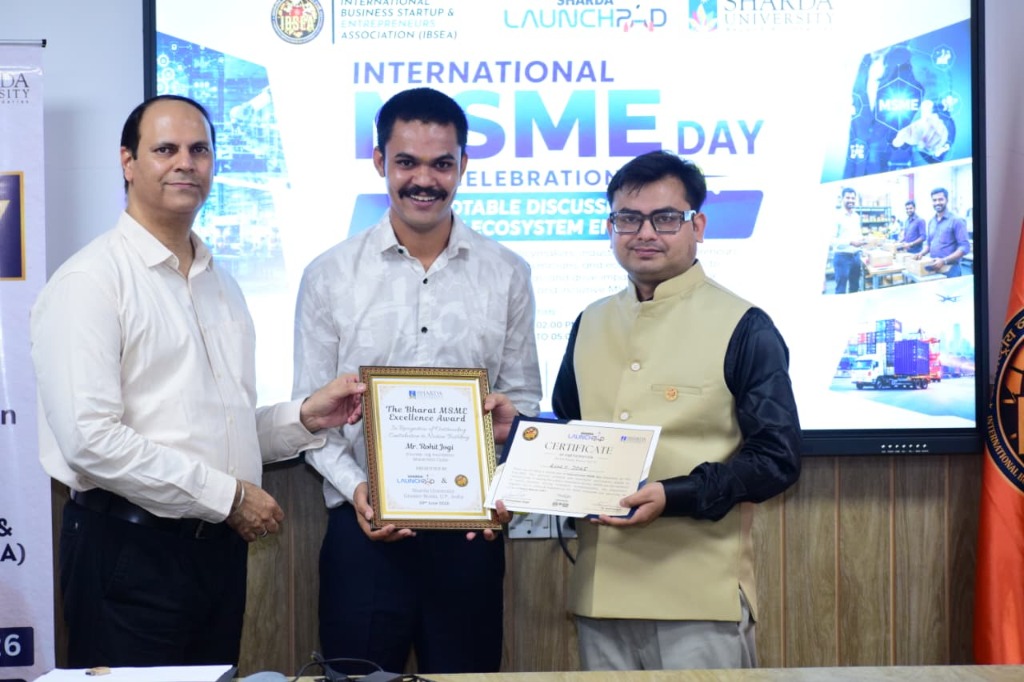 Conferring 'The Bharat MSME Excellence Award'