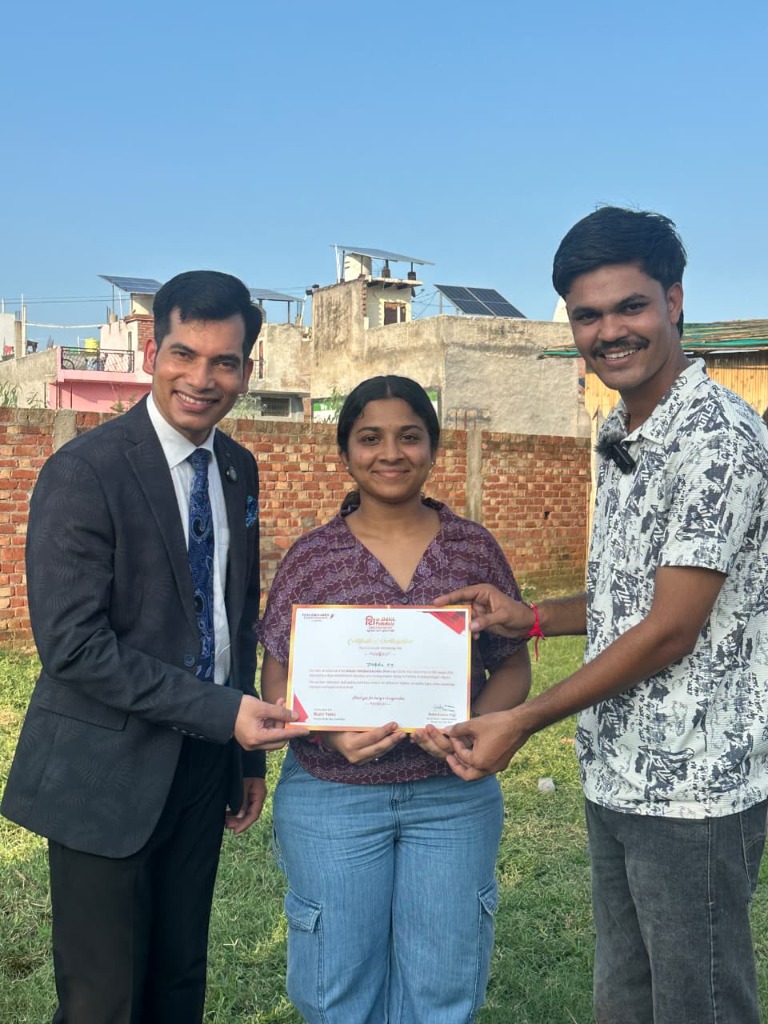 Social Innovation & Grassroots Project Felicitation